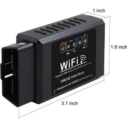 Mini Code Reader OBD2 Wifi Scanner Car Automotive Diagnostic Tool, Mini OBD2 Wifi Scanner