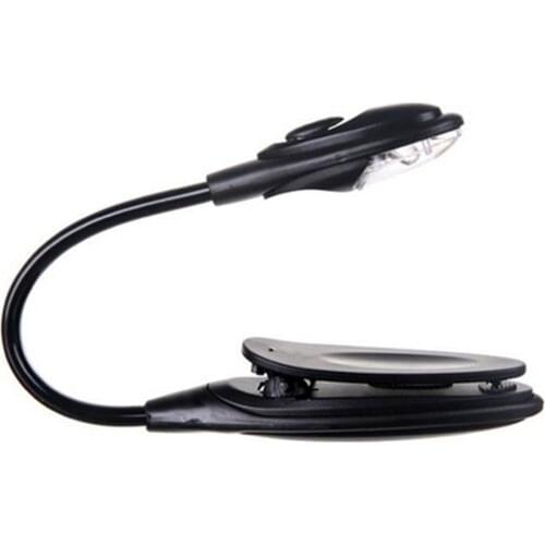 Led Book Light Mini Clip-On Flexible Bright LED Lamp Light Book Reading Lamp For Travel Bedroom Book Reader Christmas Gifts