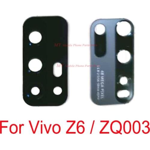 New Rear Back Camera Glass Lens For Vivo Z6 ZQ003 Back Camera Lens Glass Cover Spare Repair Replacement Parts