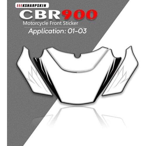 New sale 3D Gel Motorcycle Front Fairing Decals Sticker Kit for Honda CBR900 FireBlade RR2 RR3 2001 2002 2003 MOTO 3D Gel