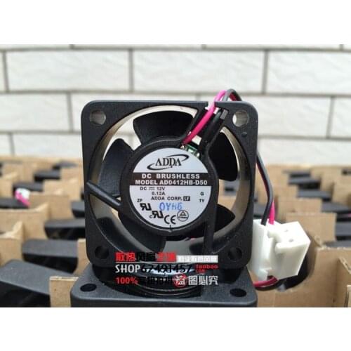 ADDA AD0412HB-D50 4015 40*40*15mm DC 12V 0.12A server Cooling Fan