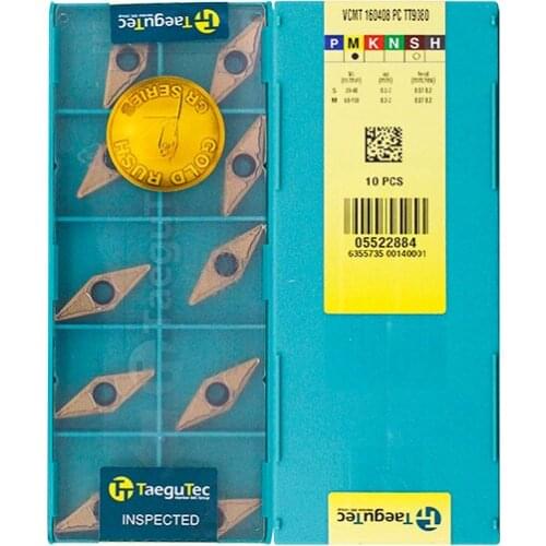Original VCMT160408-PC TT9080 Carbide Inserts Milling Insert Lathe CNC Tools For Turning Insert