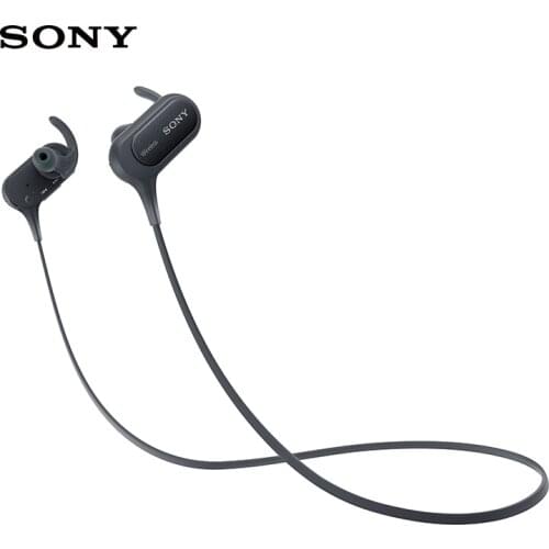 Original Sony earphones MDR-XB50BS Wireless Bluetooth Sports Headphones In-ear Waterproof Phone Call Headset for Samsung Galaxy