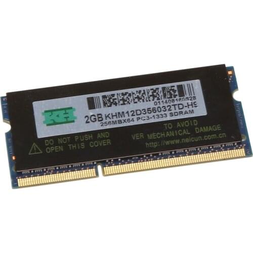 DDR3 2GB Laptop Ram Memory 1333Mhz PC3-10600 204 Pins 1.5V SODIMM for AMD Laptop Memory
