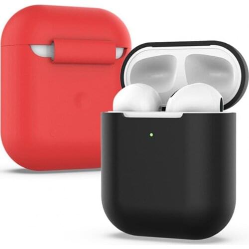 Earphone Storage Bag Practical Wear-resistant Durable Silicone Wireless Earphone Case Cover for AirPods 2