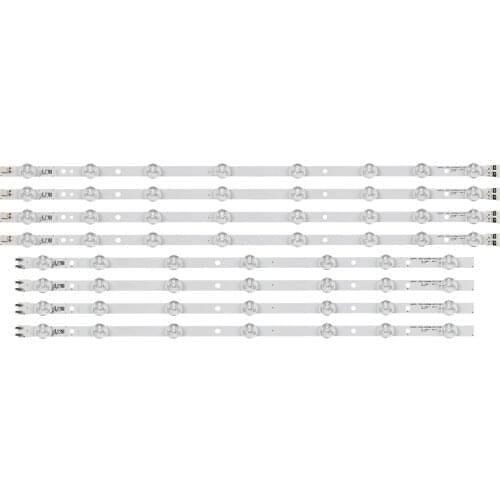 8 PCS LED backlight strip for Samsung UN50H6201AF UN50H6203AF CY-DH050BGAV1H DH500CGA-B1 BN96-35207A UN50H5203
