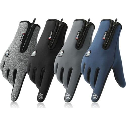 Unisex Warmth Ski Gloves Comfortable Touch Screen Ski Glove Autumn Winter Waterproof Windproof Warm Gloves Motorcycle Gloves