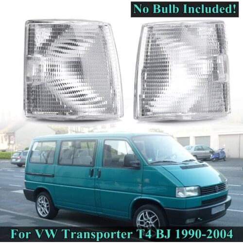 2pcs No Bulb 12V Car Light Turn Signal Light Corner Lights for VW Transporter T4 BJ 1990 1991 1992 1993 1994 1995 1996 1997-2004