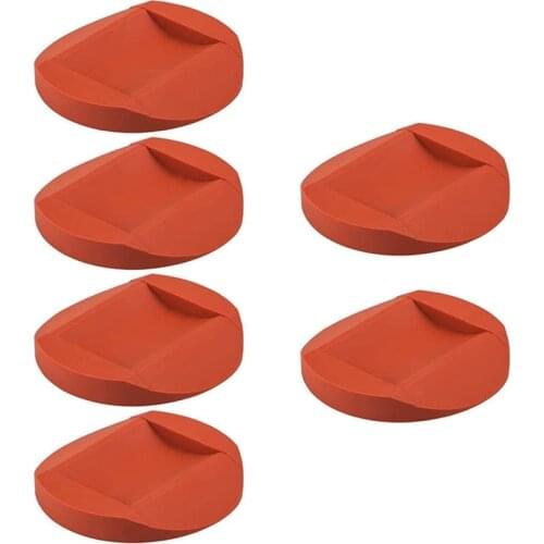 6Pcs Furniture Caster Coasters Anti-Sliding Floor Grip Floor Protectors for Floors & Wheels of Furniture, Sofas and Bed
