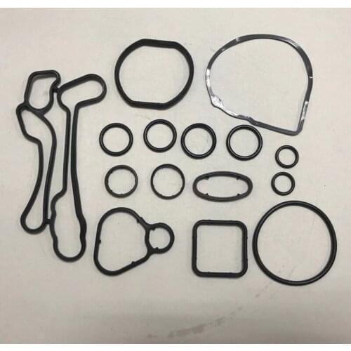 Car accessories 2HO ENGINE Oil Cooler Repair Kits Gaskets For Cruze Opel Orlando Astra 93186324 55353322 55353320 55355603