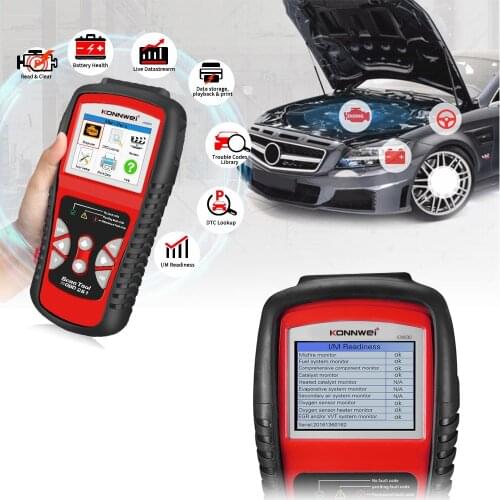 KONNWEI KW830 OBD2 ODB2 Automotive Scanner for Car Diagnosis Universal Auto Fault Error Code Reader ODB2 Car Diagnostic Scanner