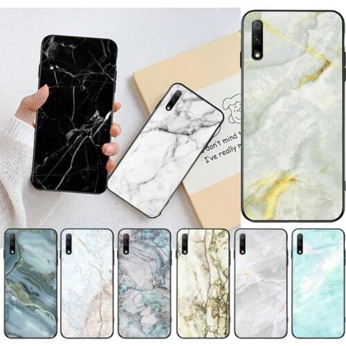 Marble pattern Phone Case For Huawei Nova 6se 7 7pro 7se honor 7A 8A 7C Prime2019