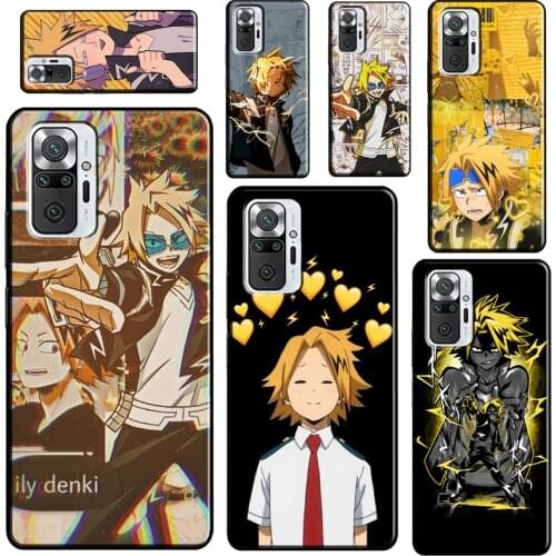 Denki Kaminari My Hero Academia For Xiaomi Redmi Note 10 9 Pro 8T 9S Note 7 8 Pro Case For Redmi 9 7A 8A 9A 9C 9T Cover