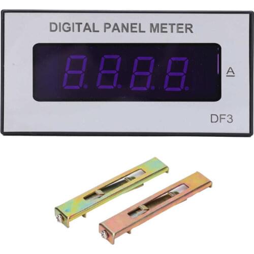 Voltage Detector BERM Digital Panel Meter Digital Display Voltage Current Measuring Tools DF3 DC10A 220V Dgital Ammeter