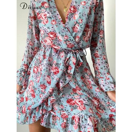 DICLOUD Fashion Denim Dresses