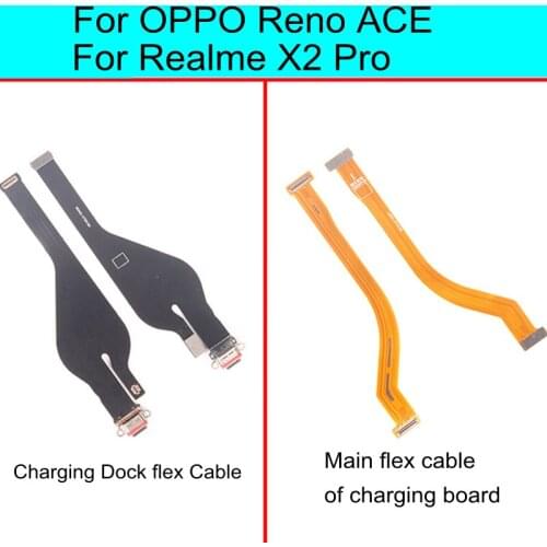 For Realme X2 Pro / OPPO Reno ACE USB Charging Dock Port Connector main Microphone Mic Audio jack Board flex cable