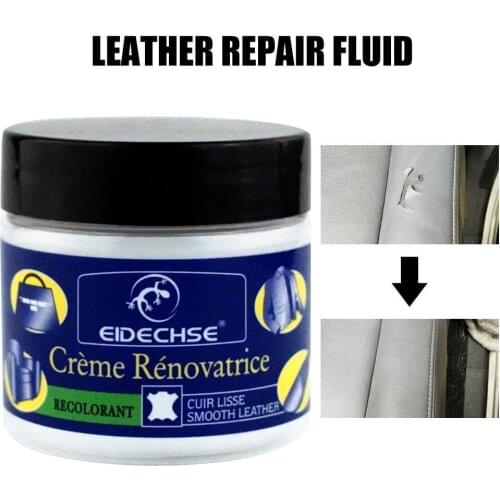 Leather Vinyl Repair Filler Compound Cream for Leather Restoration Cracks Burns Car Seat Sofa Holes B99