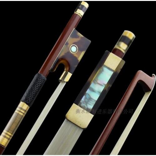 Quality sapanwood violin bow violin bow elastic bow perfect wool