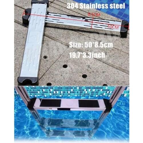 Stainless Steel Pool Anti Slip Pedal Ladder Step Replacement Stair Ladder