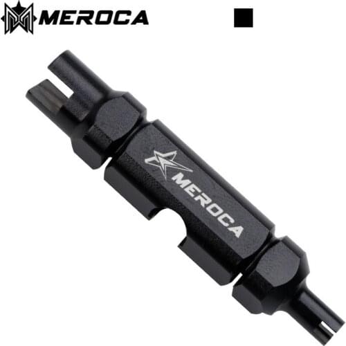 MEROCA Bicycle Multifunction Wrench Valve Disassembly Tool Tube Tire French/American Iamok Removal