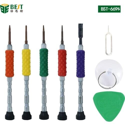 8 in 1 Precision electric Screwdriver Set Opening Repair Tools Kit Design for iPhone 7 Y0.6 NEW