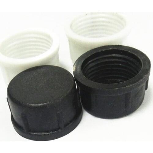 Plastic end cap for the 18.5mm /13.5mm /X connect BLACK /White waterproof pigtail
