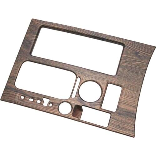 Fit for VW Teramont water cup gearbox interior modification center control panel sequins stickers for Tuang gear decorative cov