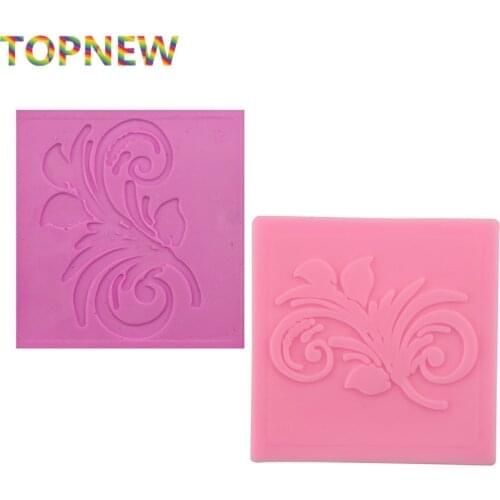 Silicone embossing mold cake decorating tools stereo flower print Baking tools 2155