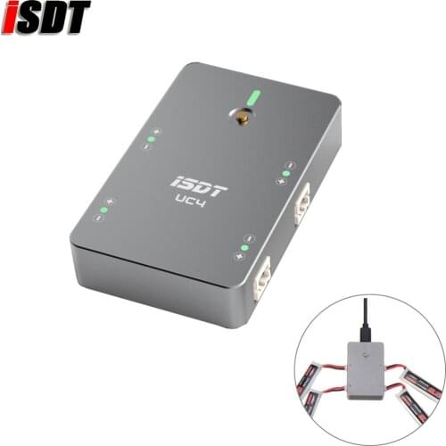 ISDT UC4 18W 5-9V 1S MINI Smart Battery Charger With Type C Input PH2.0 Output for RC Drone Quadcopter Lipo Bettery Parts Accs