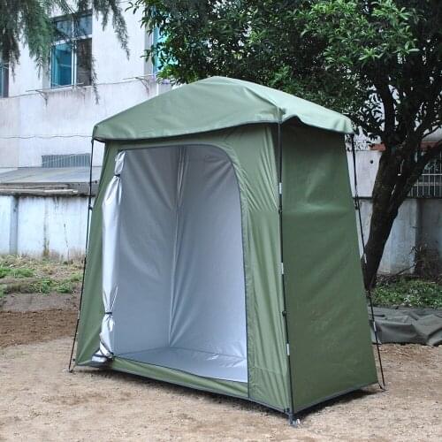 Waterproof Outdoor Bicycle Storage Shed Heavy Duty Bike Tent Space Saving Bicycle Garden Tool Storage Cover Backpack Shelter