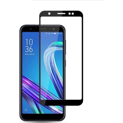 Tempered Glass Full Coverage Film Protection Shield Screen Protector for ASUS ZenFone Max (M1) ZB555KL