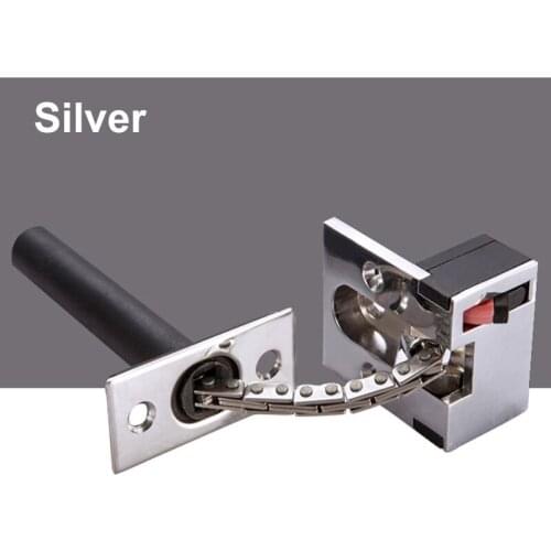 1 Pcs Stainless Steel Casting Door Security Chain Guard Heavy Duty Gate Latch Safety Door Lock C66