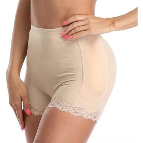 Women 4pcs pads enhancers Fake Ass Hip Butt lifter Shapers Control Panties Padded Slimming Underwear Enhancer Hip Pads Pant