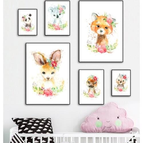 5D DIY Diamond Painting Full Drill Panda Koala Kangaroo Nursery Mosaic Cross Stitch baby Kids Home Decoration Room Gift