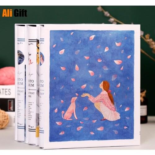 Large Capacity 6 Inch Interstitial Family Souvenir Album Vertical Version Plastic Photo 400 Fotos 4x6 Picture Gift Card Binder