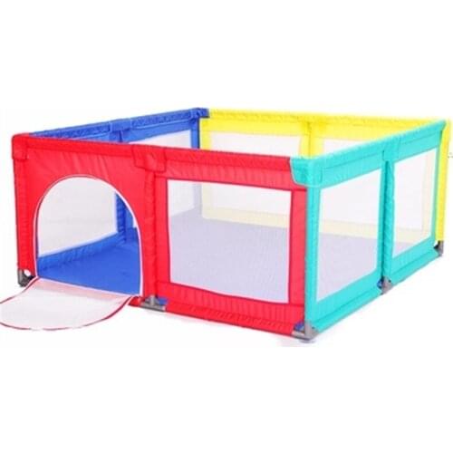 2 in 1 baby playpen for Children ball pool for newborn baby fence playpen kids safety barrier safety bed fence 1.2M 1.5M 1.8M