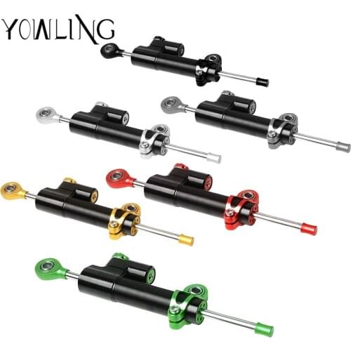 For YAMAHA MT03 R25 R3 Universal Aluminum Motorcycle Damper Steering Stabilize Linear Reversed Safety Z800/E version 2013-2016