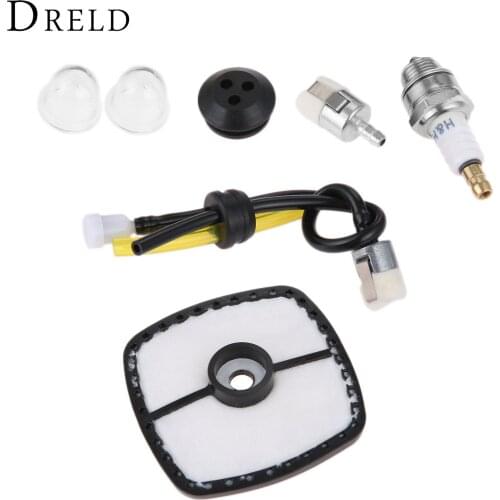 DRELD Repower Tune Up Fuel Tank Grommet Kit for ECHO ES-250 PB-250 PB-250LN Trimmer Chainsaws Replacement Garden Tool Parts