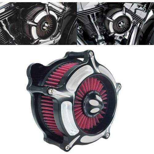 RSD Turbine Air Cleaner Intake Filter For Harley Sportster XL 48 883 Dyna V-Rod Softail Fat Boy Touring Ultra FLHR FLHX FLSTNSE