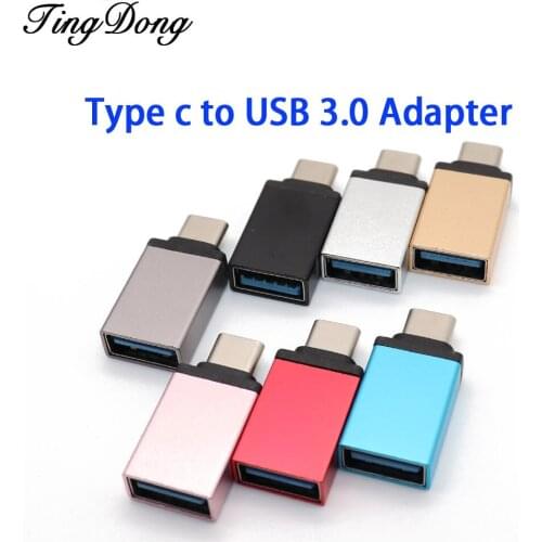 USB C OTG Type C To USB 3.0 OTG Type-C Adapter Converter Cable For Samsung S8 S9 One Plus 6t 6 for Huawei for Xiaomi Type c OTG