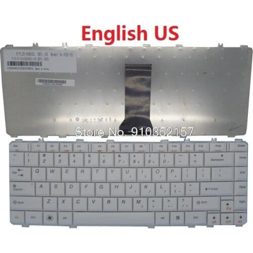 Laptop Keyboard For Lenovo Y450 Y460 Y550 B460 V460 English US Czech CZ Bulgarian BG German GR Hungary HU 25008101 New