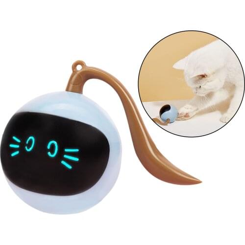 Cat Toys for Indoor Cats Smart Balls Interactive Cat Toys 360 & Deg; Automatic Rotation Cat Balls Cat Toy