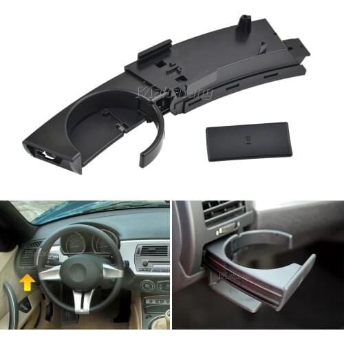 Left Right Car Dashboard Water Drink Cup Bottle Holders for BMW E85 E86 Z4 02-08 51457070323 51457070324