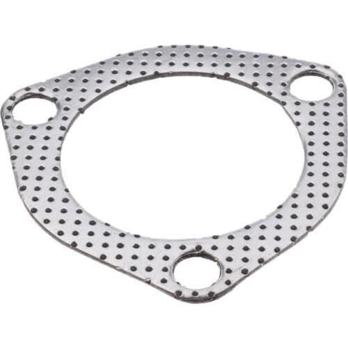 MagiDeal Car Triangle 3 Bolt High Exhaust Gasket Flange 2.5 inch