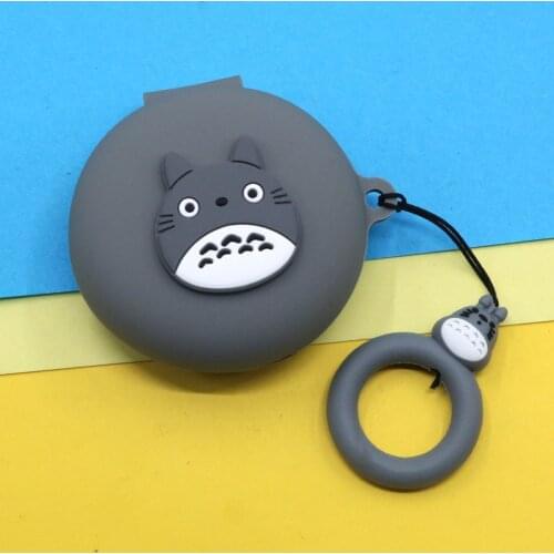 Cute Earphone Case For OPPO ENCO W31 Case Cover Protection 360 Full Case For oppo enco w31 with Finger Strap