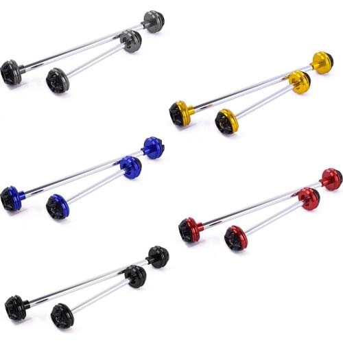 Motorcycle Parts Front Rear Axle Fork Wheel Sliders Crash Pad Protector for 2006-2010 Suzuki GSXR 600 750 GSXR600 GSXR750 2008