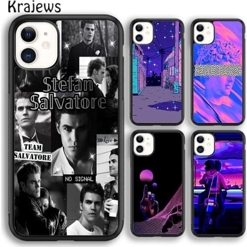Krajews Vaporwave Aesthetic Art Soft Phone Case Cover For iPhone 5 SE 6s 7 8 plus X XR XS 11 12 pro max Samsung Galaxy S8 S9 S10