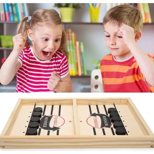 Foosball Winner Games Table Fast Sling Hockey Game Catapult Chess Parent-child Interactive Toy Puck Board Game Toys For Children