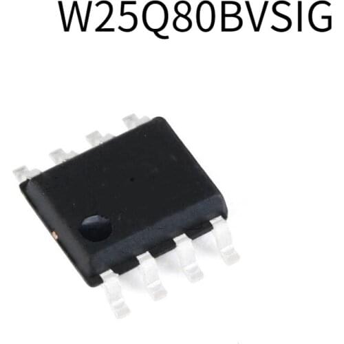 5-10-20PCS W25Q80BVSIG SOP-8 25Q80BVSIG 25Q80BVSSIG 25Q80 SOP8 SMD New and Original IC Chipset