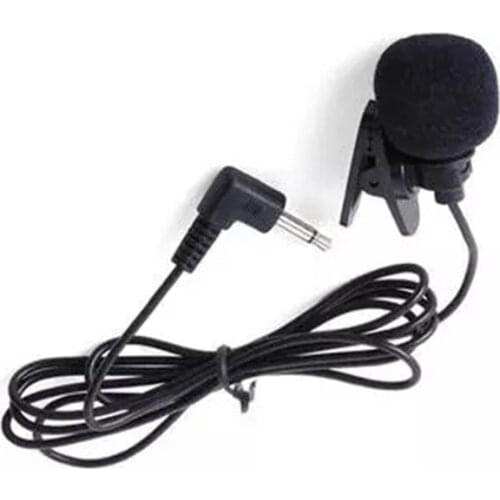 Portable External 3.5mm Jack Clip-on Lapel Lavalier Microphone for PC Laptop Handsfree Wired Condenser Mic Teaching Speeching